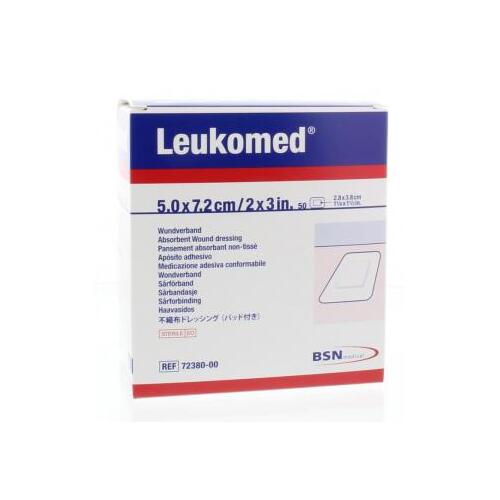 Leukomed Dressing 7.2cm x 5cm 50 Pack
