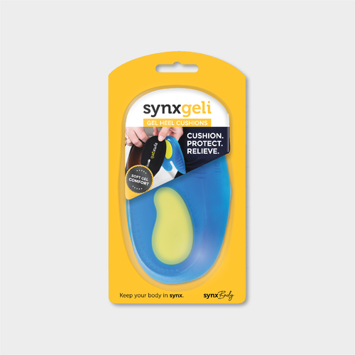 Synxsole Gel Heel Cushion Large 1 Pair