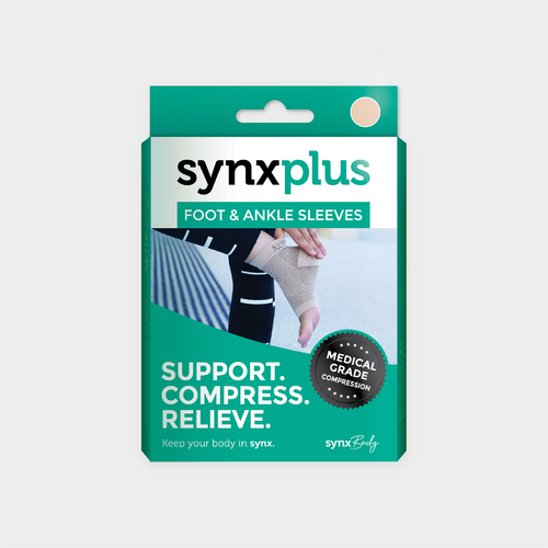 Synxsole Foot & Ankle Sleeves Medium