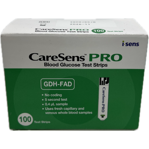 CareSens PRO Blood Glucose Test Strips (100 Tests)