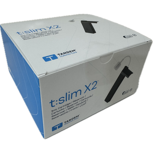 Tandem T Slim X2 Tlock 3mL Cartridge 10 Pack