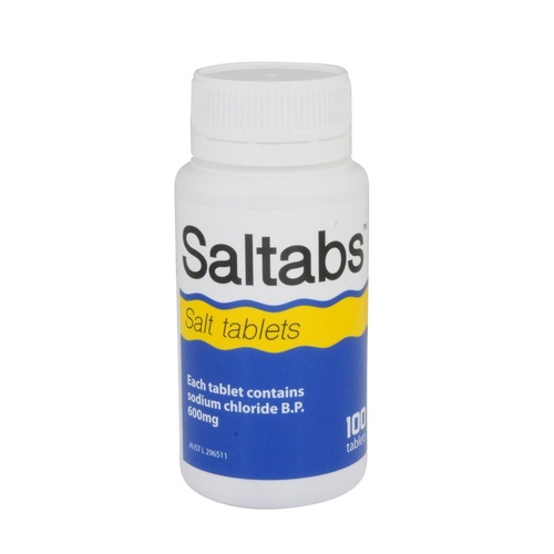 Saltabs 600mg 100 Salt Tablets