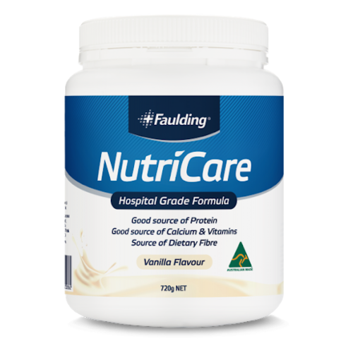 Faulding NutriCare Vanilla Meal Replacement 720g