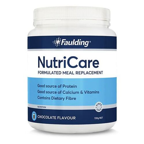 Faulding Nutricare Meal Replacement Powder Chocolate Flavour 720g
