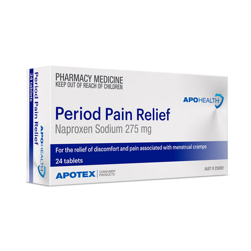 Apohealth Period Pain Tab 24 Blister (S2)