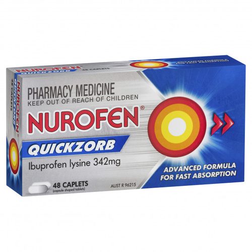 Nurofen Quickzorb Caplet 48 (S2)