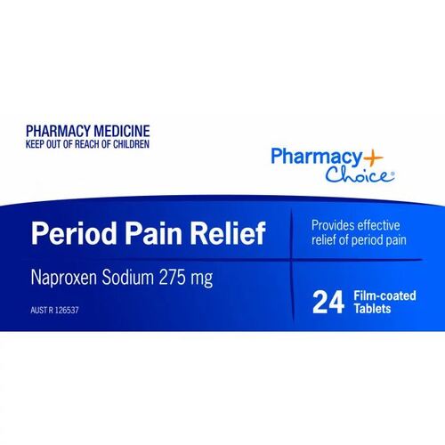 Pharmacy Choice Period Pain Relief Tab 24 (S2)