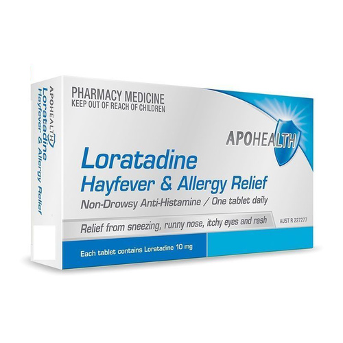 APOHEALTH Loratadine 10mg 30 Tablets (S2)