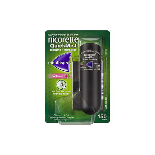 Nicorette QuickMist Mouth Spray Cool Berry 13.2ml