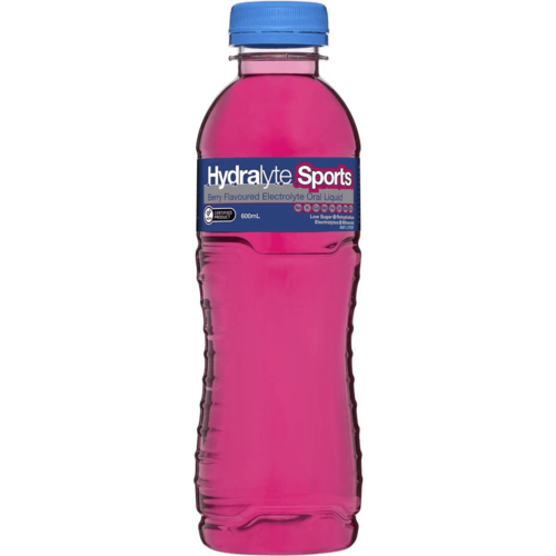 Hydralyte Sports Ready to Drink Berry Flavour 600ml