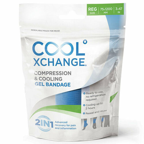 Cool Xchange Compression & Cooling Gel Bandage Regular