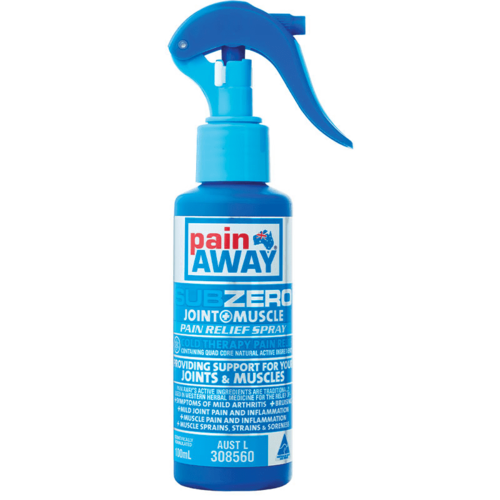 Pain Away Sub Zero Pain Relief Spray 100ml