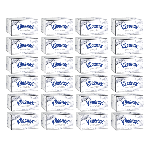 Kleenex Tissues 2ply 200 Sheets [Bulk Buy 24 Units]