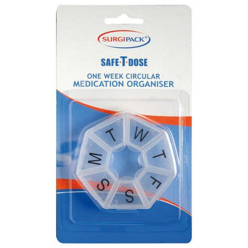 Surgipack Safe-T-Dose Circular Medication Organiser (6067)