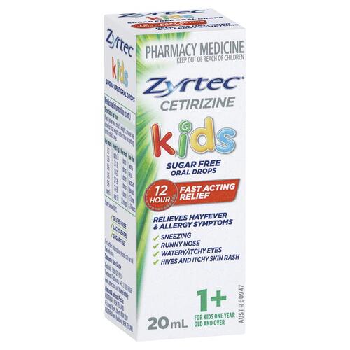 Zyrtec Kids Drops 20mL (S2)