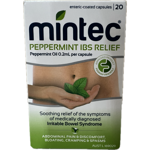 Mintec IBS Relief Capsules 20 