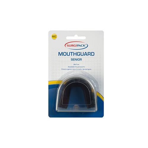 Surgipack Mouthguard Senior Black