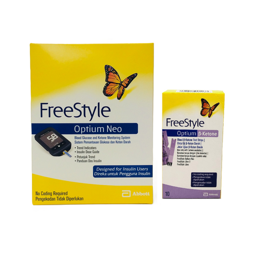Abbott Freestyle Optium Neo Meter + 1x Box Ketone Test Strips