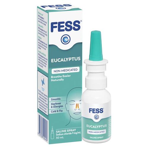 FESS Eucalyptus Saline Nasal Spray 30mL