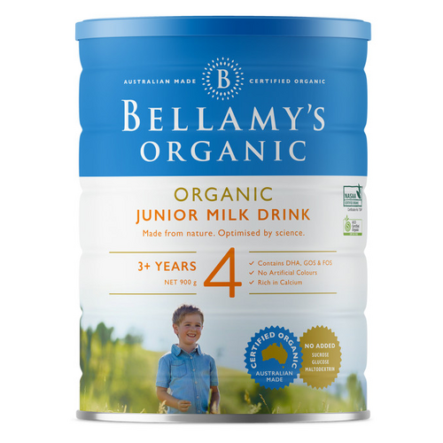 Bellamy's Organic Junior Milk Drink Step 4 900g