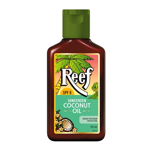 Reef Sunscreen Coconut Oil SPF6+ 125ml