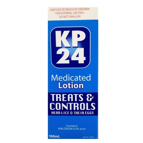 KP24 Medicated Head Lice Lotion 100mL
