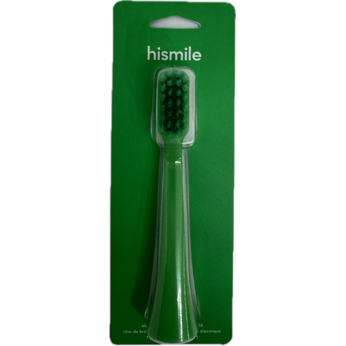 Hismile Electric Toothbrush Head Refill Bright Green 1 Pack