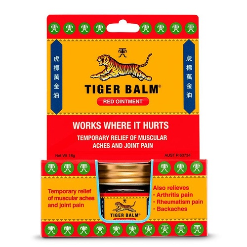 Tiger Balm Analgesic Red Ointment 18g
