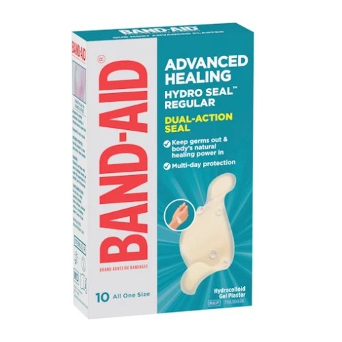 Johnson's Band-Aid Advanced Healing 10 Regular Plasters  