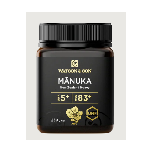 Watson & Son UMF 5+/MGO 83+ 250g Manuka Honey