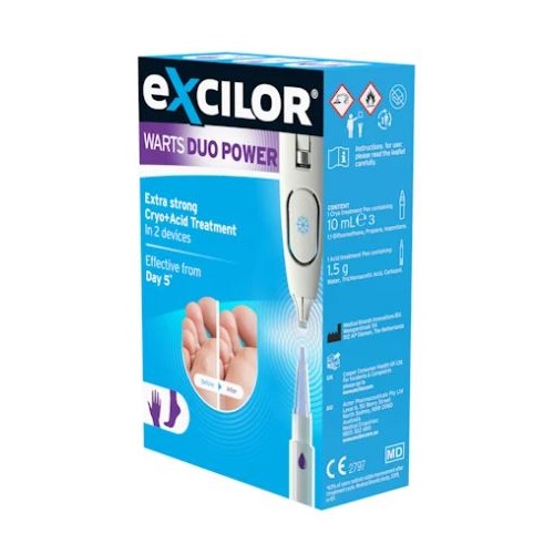 Excilor Warts Duo Pwr 2-in-1