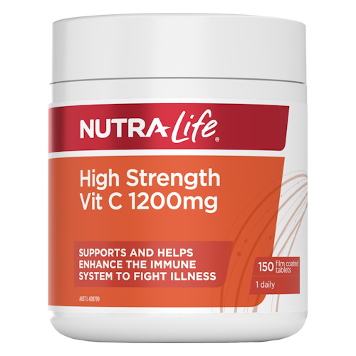 Nutra-Life High Strength Vitamin C 1200mg 150 Tablets