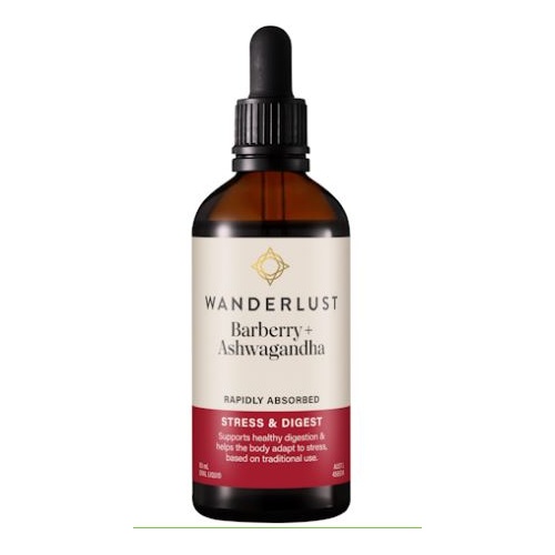 Wanderlust Barberry + Ashwagandha Drops 90ml