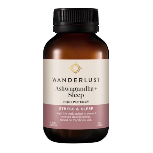 Wanderlust Ashwagandha + Sleep 60 Capsules