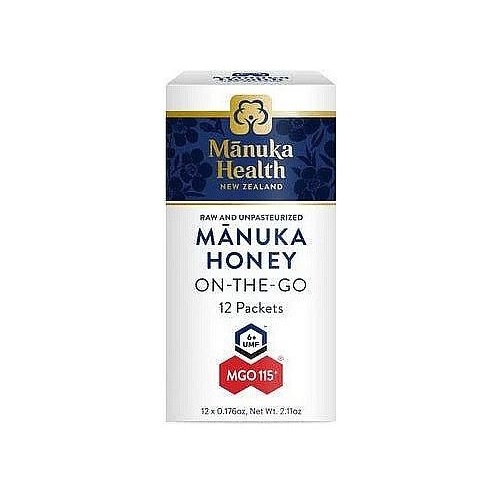 Manuka Health MGO 115 + Manuka Honey Sachets 5g x 12 Pack