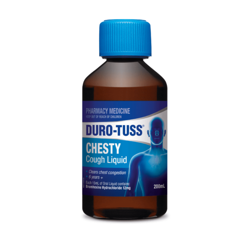 Duro-Tuss Chesty Regular Liquid 200ml (S2)