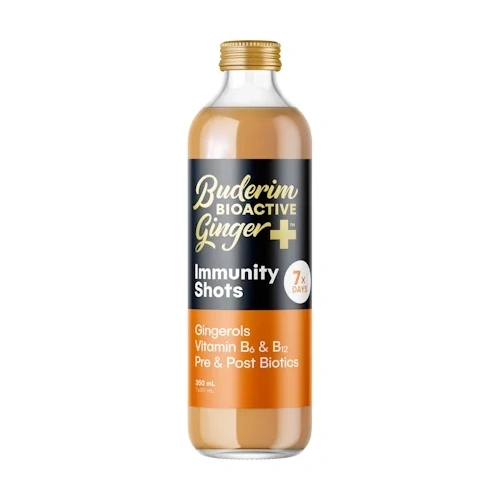 Buderim BioActive Ginger+ Immunity Liquid 350ml