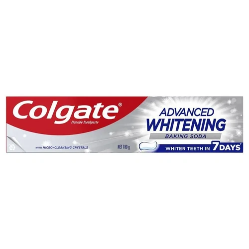 Colgate Toothpaste Advanced Whitening Baking Soda 180g