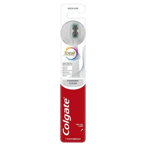 Colgate Toothbrush Total Foaming Clean Medium 1Pk