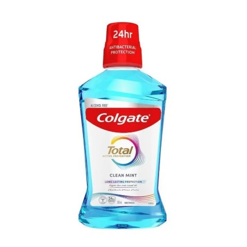 Colgate Total Mouthwash Clean Mint 500ml