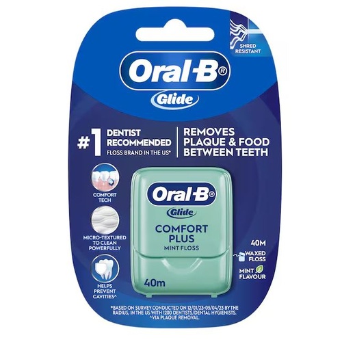 Oral-B Glide Comfort Plus Gum Care 40m Floss