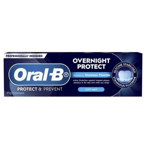 Oral-B Overnight Protect Soft Mint 95g Toothpaste