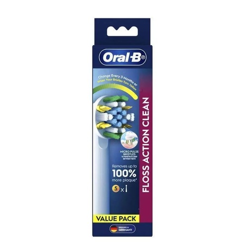 Oral B Sensitive Clean Electric Toothbrush Replacement Head 6 Pack