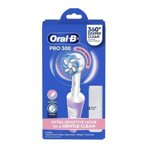 Oral-B Pro 300 Lilac Electric Toothbrush