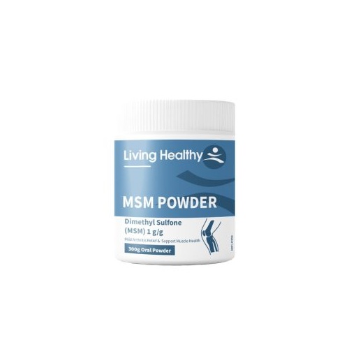 Living Healthy MSM Oral Powder 300g