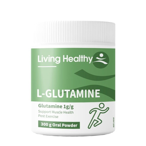 Living Healthy L-Glutamine Oral Powder 300g
