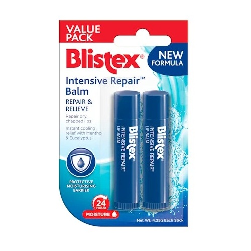 Blistex Intensive Repair Lip Balm 4.25 Twin Pack