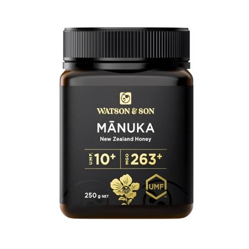 Watson & Son UMF 10+/MGO 263+ Manuka Honey 250g 