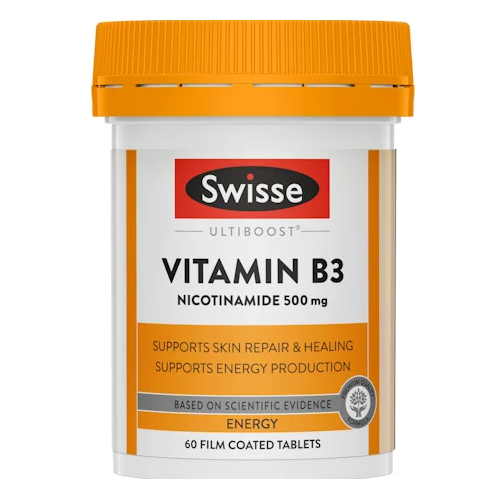 Swisse Ultiboost Vitamin B3 60 Tablets 