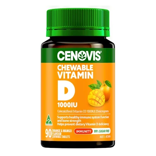 Cenovis Vitamin D3 1000IU 90 Chewable Tablets
